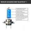 Bluetech® 2x Sidabrinis Edition H7 55 W 9500 K Xenon efektas su Stvzo patvirtinimu