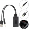 Automagnetola Bluetooth 5.0 adapteris radijui aux in mini jack 3.5 usb universalus