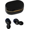 Bluetooth ausinės, Rawrr belaidės ausinės į ausį su mikrofonu, Hi-fi stereo, valdymas mygtukais, 20 valandų grojimo laikas su Led ekranu, darbui ir studijoms, Geltona D