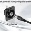 Bnc 75 Ohm Panelinis Adapteris Litavimui, Vaizdo Kameroms, Catv