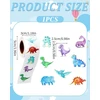 Bnreoza 500 lipdukų su dinozaurais, apvalūs lipdukai su dinozaurais, lipdukai su dinozaurais kaip atlygis, apvalūs lipdukai su animaciniais personažais, lipdukai su dinozaurais vaikams, lipdukai su gyvūnų raštais