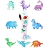 Bnreoza 500 lipdukų su dinozaurais, apvalūs lipdukai su dinozaurais, lipdukai su dinozaurais kaip atlygis, apvalūs lipdukai su animaciniais personažais, lipdukai su dinozaurais vaikams, lipdukai su gyvūnų raštais