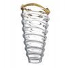 Bohemia Prestige Wave Gold vaza 340mm