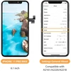 Bokman lcd ekrano remonto rinkinys, skirtas iphone 11 pro max, full hd lcd ekranas, montavimo priekinis skydelis su remonto įrankių rinkiniais (6,5 colio)