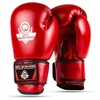 Bokso pirštinės turnyrinės raudonos | Boksas muay thai dbx bushido 10 oz