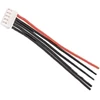 Boladge 10 vnt. 4s 5 kontaktų akumuliatoriaus balansavimo įkroviklio silikoninė kabelis 15 cm 22awg laidas Jst Xh jungties adapterio kištukas, skirtas Rc modeliui 14.8v 4s Lipo akumuliatoriui (4s)