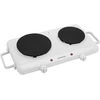 Viryklė Bomann® dviguba kaitlentė, galinga kaitlentė su nuolat reguliuojamais termostatais, 2 kaitlentės, vėsios rankenos, dviguba kaitlentė su 1500 W/1000 W, Dkp 5028 Cb