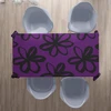 Bonamaison virtuvės dekoratyvinė staltiesė violetinė juoda 140 x 200 cm - sukurta ir pagaminta Turkijoje