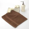 Rankšluostis Boncasa rankšluosčių rinkinys - 100% šukuotinė medvilnė (ne regeneruota) - kokybiškas žiedinis verpimas - švelnus prisilietimas - 450 g/m2 (ruda, 3 dalių rinkinys)