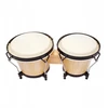 Bongosai Kera Audio Jdb-106-d mediniai natūralūs 15cm 18cm būgneliai