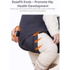 Bonoch nešyklė kūdikiams nuo gimimo - ergonomiška nešyklė su Easefit reguliavimo mygtuku sveikam klubų vystymuisi, skirta kūdikiams nuo 3-20 kg, medvilninė nešyklė kūdikiams nuo 3-24 mėn., 3 seilinukai