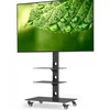 TV staliukas Bontec tv stovas ant ratukų 30-70" led lcd 40kg 6 aukščio vesa 600x400