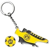 Borussia Dortmund Bvb raktų pakabukas su pirkinių žetonu ir atidarytuvu