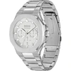 Boss Taper Chronograph Vyriškas Laikrodis Sidabro Apyranke
