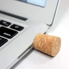 Bottle 16gb Usb atmintinė, rašiklis, atminties laikmena, permatomas stiklinis kamštelis