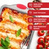 Boxiki Kitchen Premium stačiakampė anglinio plieno torto forma 9 x 13 cm, patvari kepimo forma orkaitės skanėstams ir lakštiniams pyragams, netoksiška, be Ptfe ir Pfoa
