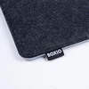 Boxio - Sit: Sėdynės pagalvėlė iš veltinio 40 x 30 cm tualeto plovimo priedai - Kempingo priedai - Eurobox plovimo priedai - Veltinio pagalvėlė kėdės pagalvėlė ir kėdės padėklas - Atskiriamasis tualetas Kempingo komfortas