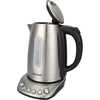 Brandt Bo1202b - Elektrinis virdulys 360° - Talpa 1.7 L - 5 iš anksto nustatytos temperatūros - Apšviesti mygtukai - Laido ritė - Galia 2200 W - Nerūdijantis plienas