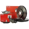 Brembo stabdžių diskai + kaladėlės priekis Opel Astra G