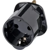 Brennenstuhl 1508533010 maitinimo kištuko adapteris, G tipas (uk), juodas 1508533010, G tipas (uk), 250 V, 13 A, juodas, kištukas/lizdas, lizdinė plokštelė