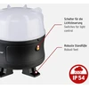 Brennenstuhl mobilus 360° led prožektorius / led statybinis prožektorius, darbo lemputė su ličio jonų baterija ir powerbank funkcija, maks. apšvietimo trukmė 12 valandų, led statybinė lemputė, skirta naudoti lauke, ip54