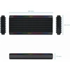 Brightium M.2 Ngff/nvme išorinis standžiojo disko dėklas Usb 3.1 Gen 2 Type C Rgb apšvietimas palaiko kelias operacines sistemas nešiojamas ir tvirtas dizainas idealiai tinka perkėlimams