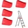 Briota 4 dalių 50 x 20 mm atsarginės kopėčių kojelės, guminės kopėčių kojelės, neslystančios kopėčių kojelės, guminės kopėčių kojelės, universalūs kopėčių kojelių dangteliai namų meistrams