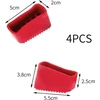 Briota 4 dalių 50 x 20 mm atsarginės kopėčių kojelės, guminės kopėčių kojelės, neslystančios kopėčių kojelės, guminės kopėčių kojelės, universalūs kopėčių kojelių dangteliai namų meistrams