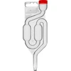 Browin 405590 Maxi kamštis, plastikinis fermentacijos užraktas, fermentacijos vamzdelis, fermentacijos vožtuvas, fermentacijos vamzdelio rinkinys, skaidrus, 2,2 x 6 x 17,4 cm, 1 vnt.