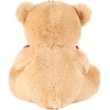Brubaker meškiukas su širdele raudonas smėlio spalvos - Lieblingsmensch - 25 cm arba 35 cm - pliušinis meškiukas, minkštas žaislas - rudas šviesiai rudas