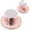 Brudazon 10 mini diskiniai magnetai 12 x 5 mm N52 stipriausio lygio neodimio magnetai itin stiprūs magnetai modelių gamybai, nuotraukoms, lentoms, skelbimų lentoms, šaldytuvams, rankdarbiams, itin stiprus magnetinis diskas