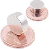 Brudazon 10 mini diskiniai magnetai 12 x 5 mm N52 stipriausio lygio neodimio magnetai itin stiprūs magnetai modelių gamybai, nuotraukoms, lentoms, skelbimų lentoms, šaldytuvams, rankdarbiams, itin stiprus magnetinis diskas