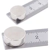 Brudazon 10 mini diskiniai magnetai 12 x 5 mm N52 stipriausio lygio neodimio magnetai itin stiprūs magnetai modelių gamybai, nuotraukoms, lentoms, skelbimų lentoms, šaldytuvams, rankdarbiams, itin stiprus magnetinis diskas