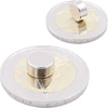 Brudazon 40 mini diskiniai magnetai 8 x 4 mm N52 stipriausio lygio neodimio magnetai itin stiprūs magnetai modeliavimui, nuotraukoms, lentoms, skelbimų lentoms, šaldytuvams, rankdarbiams, itin stiprus magnetinis diskas