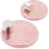 Brudazon 60 mini diskiniai magnetai 6 x 5 mm N52 stipriausio lygio neodimio magnetai itin stiprūs magnetai modeliavimui, nuotraukoms, lentoms, skelbimų lentoms, šaldytuvams, rankdarbiams, itin stiprūs diskiniai magnetai
