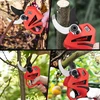 Brushless elektrinės genėjimo žirklės 50 mm 2 pavaros akumuliatorinės žirklės +2 akumuliatoriai
