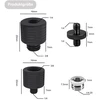 Objektyvas Buaak trikojo adapteris, adapteris nuo 1/4 iki m10, trikojo adapterio sriegis, trikojo adapterio varžtas, 1/4"-20 vyriškas į m6 vyriškas, 3/8 į 1/4, adapteris 3/8 į 1/4, skirtas mikrofono stovui, kamerai, lampensta