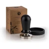 Buddy´s Bar - Barista Edition, Premium grūstuvas, kavos kompresorius, pagrindo skersmuo 53 mm, aukštis: 10 cm, nerūdijantis plienas, espresso štampas 53 mm portafiltrui, kavos grūstuvas su silikoniniu kilimėliu, juodas