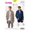Burda b6932 paltų ir švarkų siuvimo modelis 19 x 13 cm