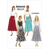 Butterick Patterns 6249 E5, sijonas moterims, dydžiai 14-16-18-20-22