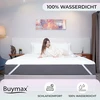 Čiužinys Buymax vandeniui atsparus čiužinio apsaugos užtiesalas, nesiglamžantis čiužinio antklodis, laidus orui medvilnės ir Tpu plėvelės paklotas nuo šlapimo nelaikymo, su 4 guminiais kampais, apsauga nuo erkių, 2 vnt. rinkinys, 90 x 200 cm