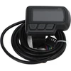 Buyweek Elektrinis Lcd ekranas, matuoklis 24v 36v 48v Ebike Lcd valdymo skydelis, vandeniui atsparus elektrinis ekranas su Usb
