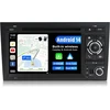Automagnetola Bxliyer Android 14 automobilinis radijas Audi A4/s4/rs4/seat Exeo (2003-2011) Gps navigacijos radijas - 4g + 64g - belaidis Carplay Android Auto - kamera + mikrofonas - 7 colių 2 Din - vairo valdymas 360-cam Fast