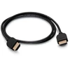C2g 3 m lankstus didelės spartos hdmi kabelis su žemo profilio jungtimis, suderinamas su XBOX One, XBOX Series S, Blu-ray, Dvd, Ps4, Ps5, Smart Tv, Soundbar ir monitoriais