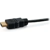 C2g 50615 didelės spartos hdmi į micro hdmi kabelis su ethernet, skirtas 4k įrenginiams, juodas (1,82 metro)