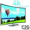 C2g 50615 didelės spartos hdmi į micro hdmi kabelis su ethernet, skirtas 4k įrenginiams, juodas (1,82 metro)
