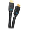 C2g 7.6m Performance Series itin lankstus aktyvus didelės spartos Hdmi® kabelis - 4k 60hz, skirtas montuoti sienoje, Cmg (ft4) įvertintas, suderinamas su XBOX, Blu-ray, Dvd, Ps5, Smart Tv, garso juosta, monitoriais