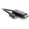 C2g usb c į hdmi, audio ir video adapterio kabelis, usb c kabelis, hdmi kabelis, 4k 60hz, 1 pėda (0.3m), cables to go 26906, juodas