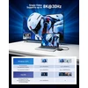 Cable Matters 8-in-1 Usb C šakotuvas su dviem Hdmi prievadais, 140w Pd įkrovimo funkcija, gigabitiniu eternetu, 10g duomenų perdavimu per 3 Usbc ir A, taip pat 1 Usb 2.0