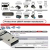 Cablecc stačiakampis usb 2.0 type a male į usb c type c male plokščias fpc kabelis fpv, diskams ir telefonams, 20cm
